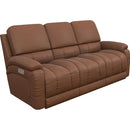 La-Z-Boy Greyson Power Reclining Sofa w/ Headrest - Caramel IMAGE 1