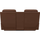 La-Z-Boy Greyson Power Reclining Loveseat w/ Headrest & Console - Caramel IMAGE 4