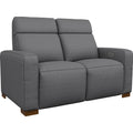La-Z-Boy Acadia Power Reclining Loveseat w/ Headrest - Navy IMAGE 1