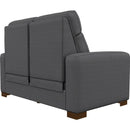 La-Z-Boy Acadia Power Reclining Loveseat w/ Headrest - Navy IMAGE 4