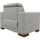 La-Z-Boy Armitage Power Reclining Chair and A Half w/ Headrest - Ivory IMAGE 4