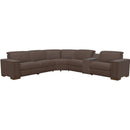 La-Z-Boy Armitage 6 pc Power Reclining Sectional - Cognac IMAGE 1