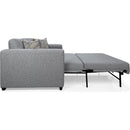 Decor-Rest Furniture Fabric Queen Sofabed 2465-61-QB DEPTH GREY28 IMAGE 6