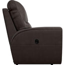 La-Z-Boy Cassian Reclining Loveseat - Dark Chocolate IMAGE 3
