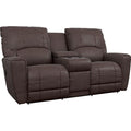 La-Z-Boy Cassian Reclining Loveseat with Console - Walnut IMAGE 1