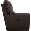 La-Z-Boy Cassian Reclining Loveseat with Console - Dark Chocolate IMAGE 3