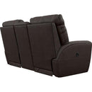 La-Z-Boy Cassian Reclining Loveseat with Console - Dark Chocolate IMAGE 4