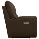 La-Z-Boy Cassian Power Reclining Sofa with Headrest - Teak IMAGE 3