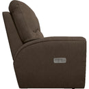 La-Z-Boy Cassian Power Reclining Loveseat with Headrest - Teak IMAGE 3