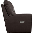La-Z-Boy Cassian Power Reclining Loveseat with Headrest - Dark Chocolate IMAGE 3