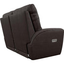 La-Z-Boy Cassian Power Reclining Loveseat with Headrest - Dark Chocolate IMAGE 4
