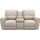 La-Z-Boy Cassian Power Reclining Loveseat with Headrest and Console - Sand IMAGE 2