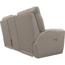La-Z-Boy Cassian Power Reclining Loveseat with Headrest and Console - Sand IMAGE 4