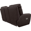 La-Z-Boy Cassian Power Reclining Loveseat with Headrest and Console - Walnut IMAGE 4