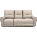 La-Z-Boy Cassian Power Reclining Sofa with Headrest and Lumbar - Sand IMAGE 2