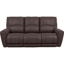 La-Z-Boy Cassian Power Reclining Sofa with Headrest and Lumbar - Walnut IMAGE 2
