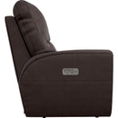 La-Z-Boy Cassian Power Reclining Sofa with Headrest and Lumbar - Walnut IMAGE 3