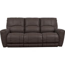 La-Z-Boy Cassian Power Reclining Sofa with Headrest and Lumbar - Dark Chocolate IMAGE 2