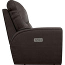 La-Z-Boy Cassian Power Reclining Sofa with Headrest and Lumbar - Dark Chocolate IMAGE 3