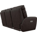 La-Z-Boy Cassian Power Reclining Sofa with Headrest and Lumbar - Dark Chocolate IMAGE 4