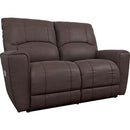 La-Z-Boy Cassian Power Reclining Loveseat with Headrest and Lumbar - Walnut IMAGE 1