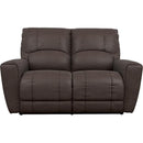 La-Z-Boy Cassian Power Reclining Loveseat with Headrest and Lumbar - Dark Chocolate IMAGE 2