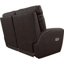 La-Z-Boy Cassian Power Reclining Loveseat with Headrest and Lumbar - Dark Chocolate IMAGE 4