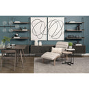 Mercana Pierre Fabric Chaise 68768 IMAGE 2