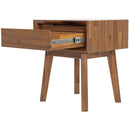  LH Imports Gia 1-Drawer Nightstand GIA001-BRN IMAGE 5