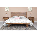  LH Imports Gia Queen Panel Bed GIA001QB-BRN IMAGE 2