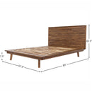  LH Imports Gia Queen Panel Bed GIA001QB-BRN IMAGE 3