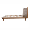  LH Imports Gia King Panel Bed GIA001KB-BRN IMAGE 5