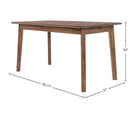  LH Imports Gia Dining Table GIA010-BRN IMAGE 3