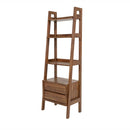 LH Imports Gia Modular Bookcase - Warm Pecan GIA021-BRNS IMAGE 1