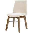  LH Imports Gia Dining Chair GIA025-BRN-S IMAGE 1