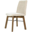  LH Imports Gia Dining Chair GIA025-BRN-S IMAGE 4