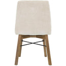  LH Imports Gia Dining Chair GIA025-BRN-S IMAGE 6
