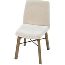  LH Imports Gia Dining Chair GIA025-BRN-S IMAGE 7