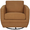  LH Imports Baltimo Swivel Glider Fabric Accent Chair FTH014S-G IMAGE 4