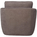  LH Imports Baltimo Swivel Glider Fabric Accent Chair FTH014S-PB IMAGE 5