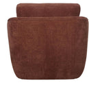  LH Imports Baltimo Swivel Glider Fabric Accent Chair FTH014S-R IMAGE 7