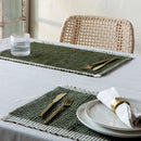 Danica Heirloom  Lattice Placemat - Olive Branch