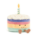 jELLYCAT - Amuseables Rainbow Birthday Cake