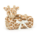 Jellycat-Bashful Giraffe Blankie