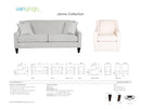 Van Gogh Designs Jenna Sofa