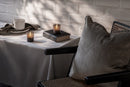 LED Flameless Candle - Grey Glass - 2.4" x 2.8"