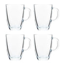 Express Glass Mugs set of 4