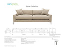 The Xavier Sofa by Van Gogh Designs