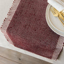 Danica Heirloom  Lattice Table Runner - Garnet