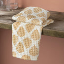 Danica Heirloom  Arbor Block Print Waffle Dishtowel